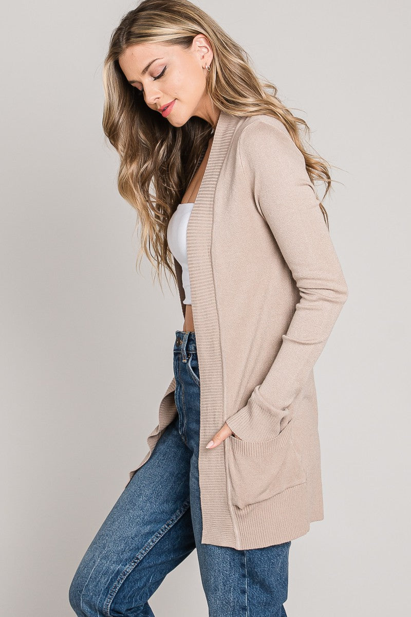 Parker Classic Open Cardigan