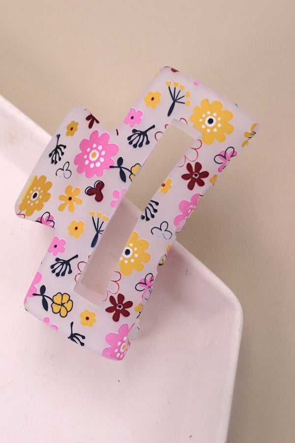 Lavishing Flower Claw Clip {Multiple Colors}