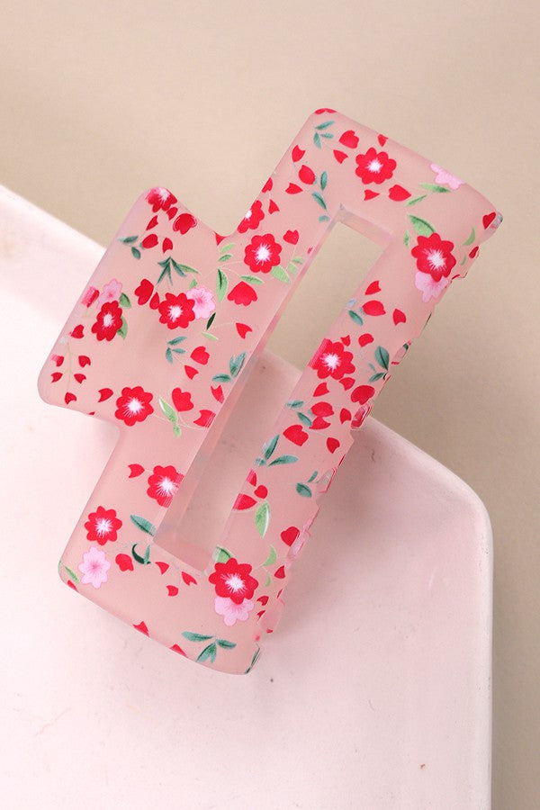 Lavishing Flower Claw Clip {Multiple Colors}