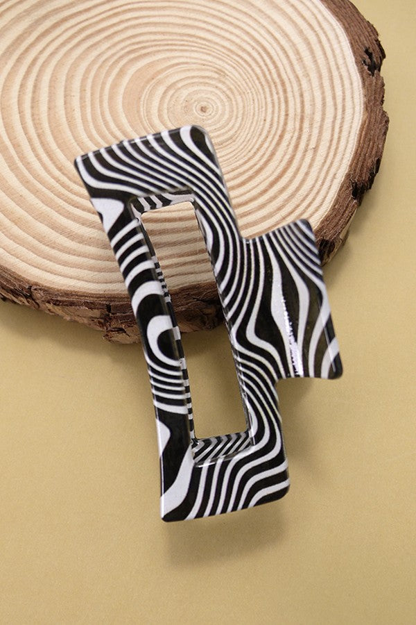 Swirl Translucent Claw Clip {Multiple Colors}