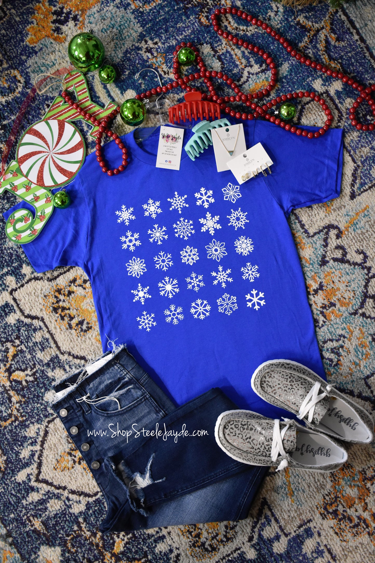 Snowflake Multi Graphic Tee