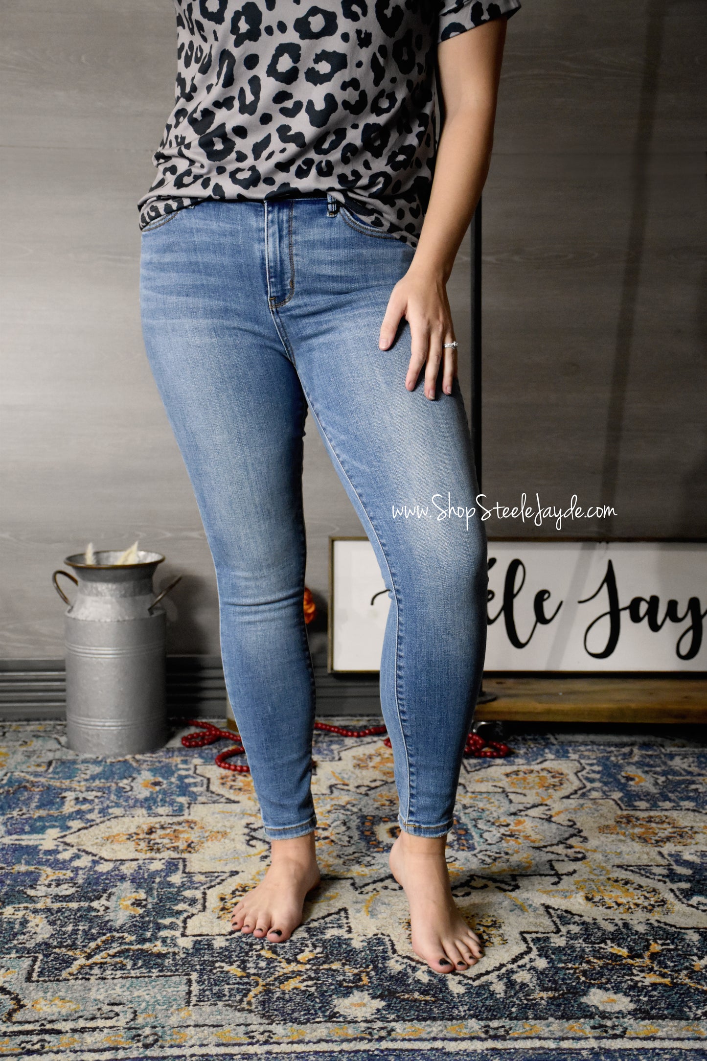 Claire Non-Distressed Vintage Stretch Denim