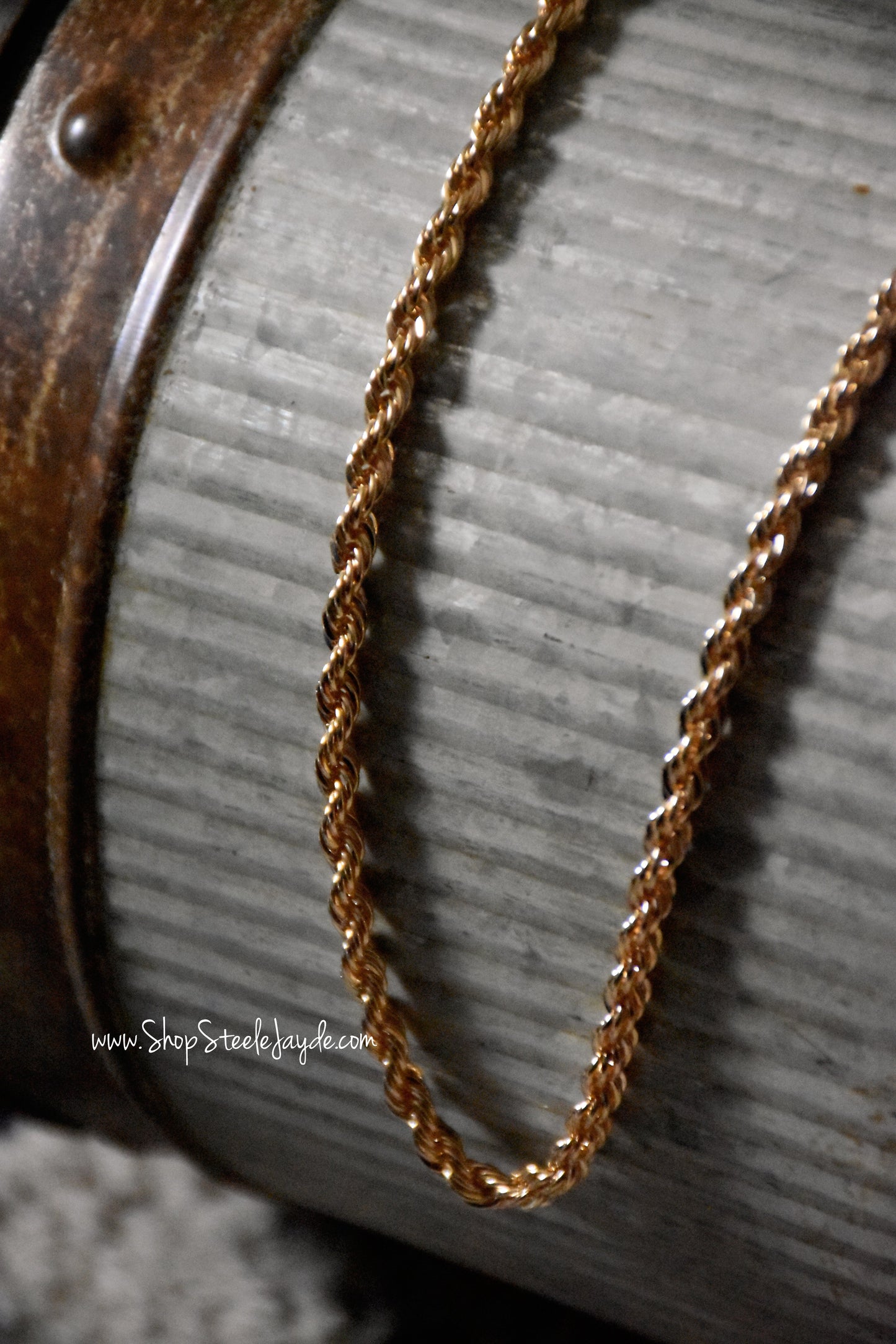 Andrea Classic Rope Chain Necklace
