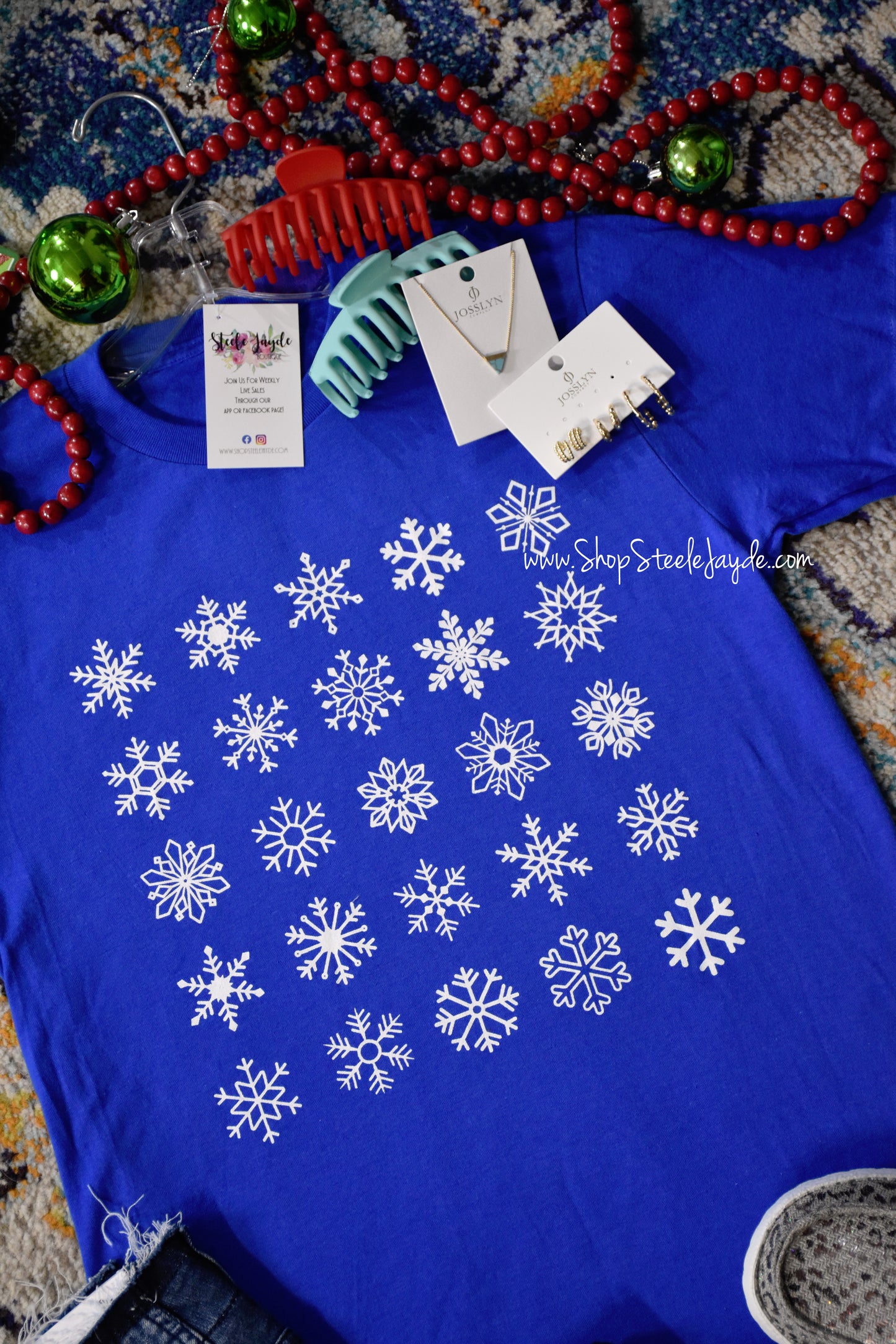Snowflake Multi Graphic Tee