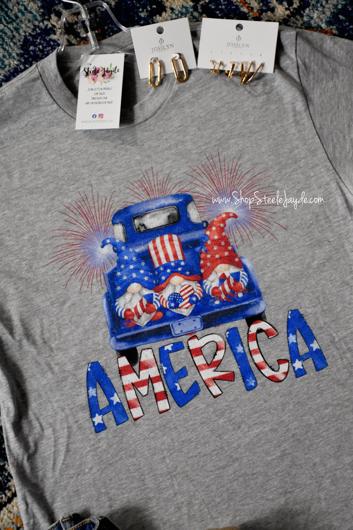 America Gnomes Graphic Tee