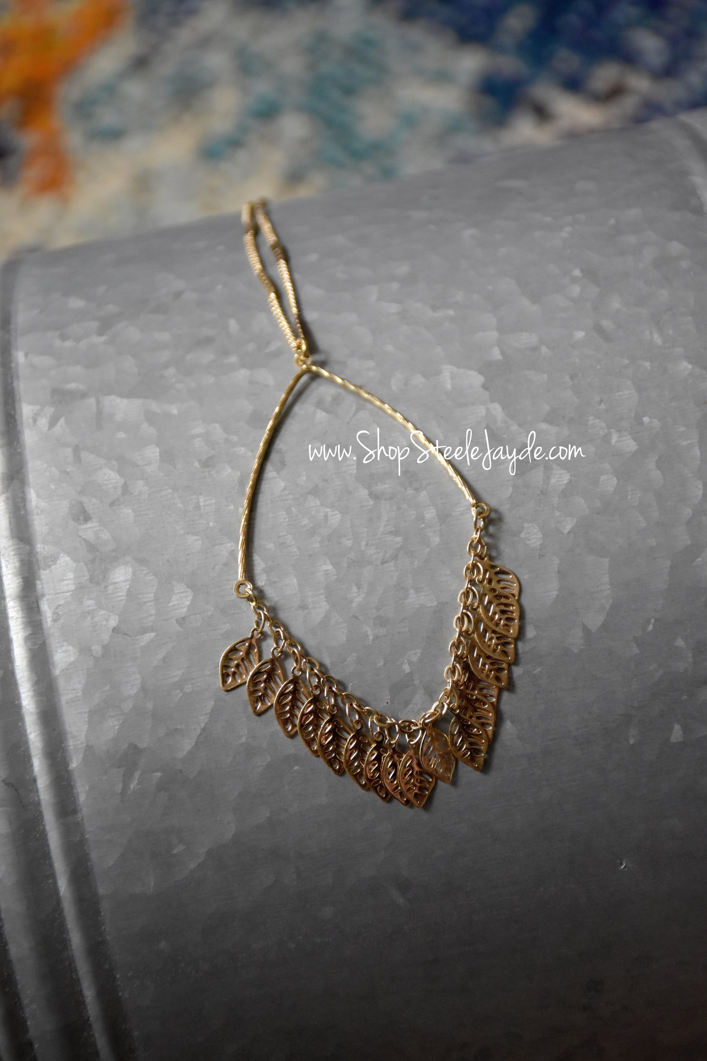 Mini Leaf Necklace