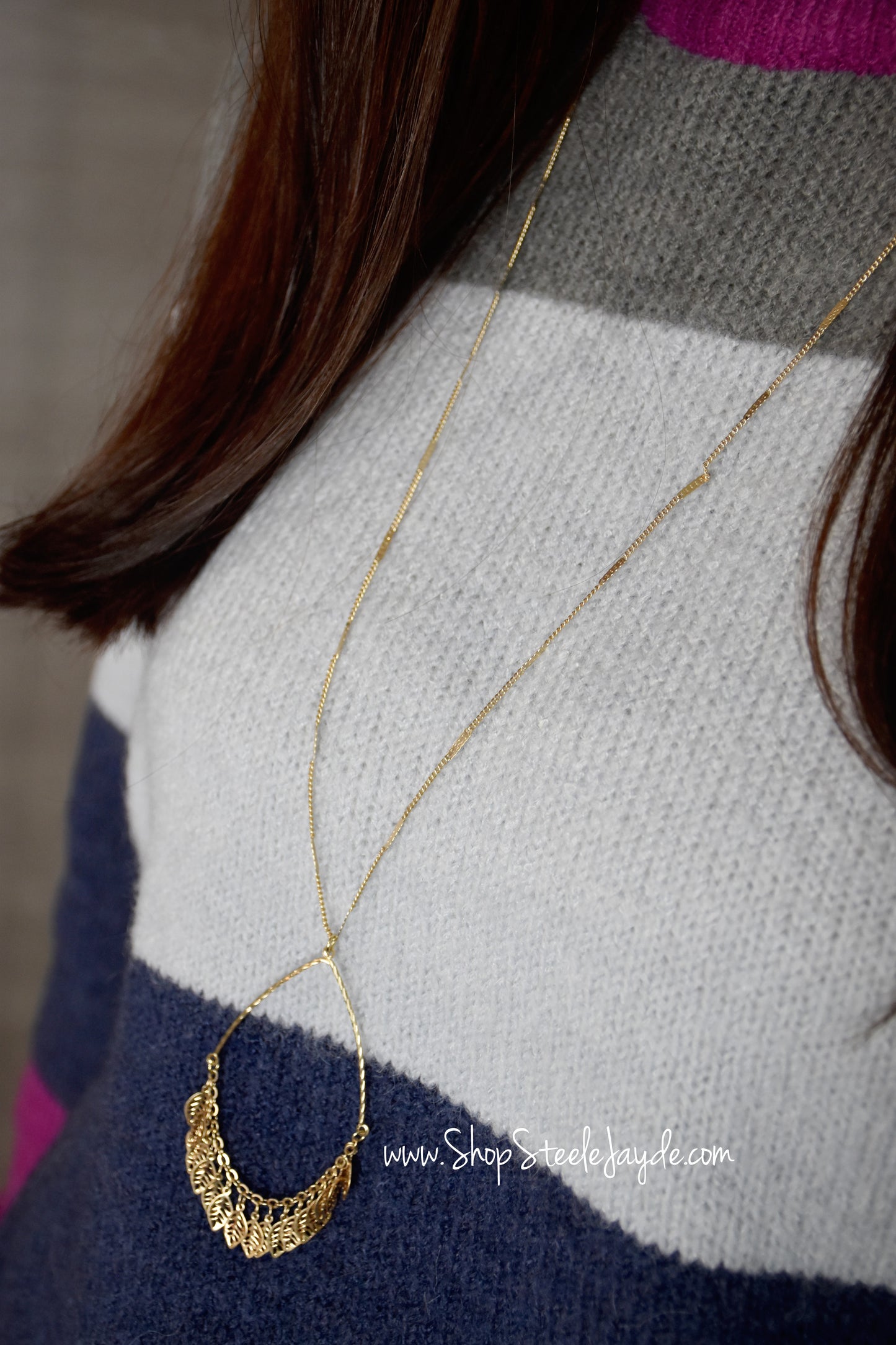 Mini Leaf Necklace