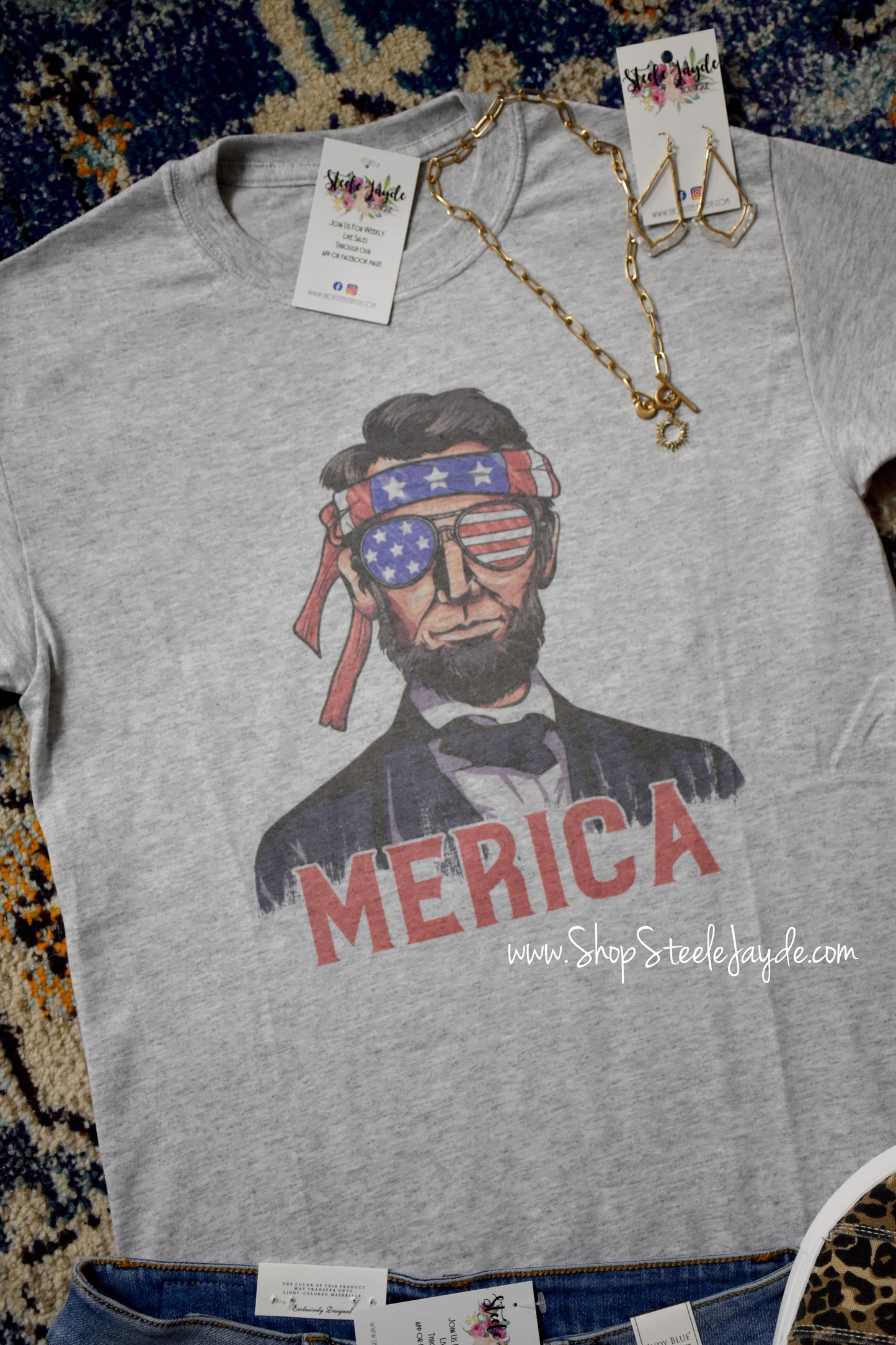 Abe Merica Graphic Tee CLEARANCE