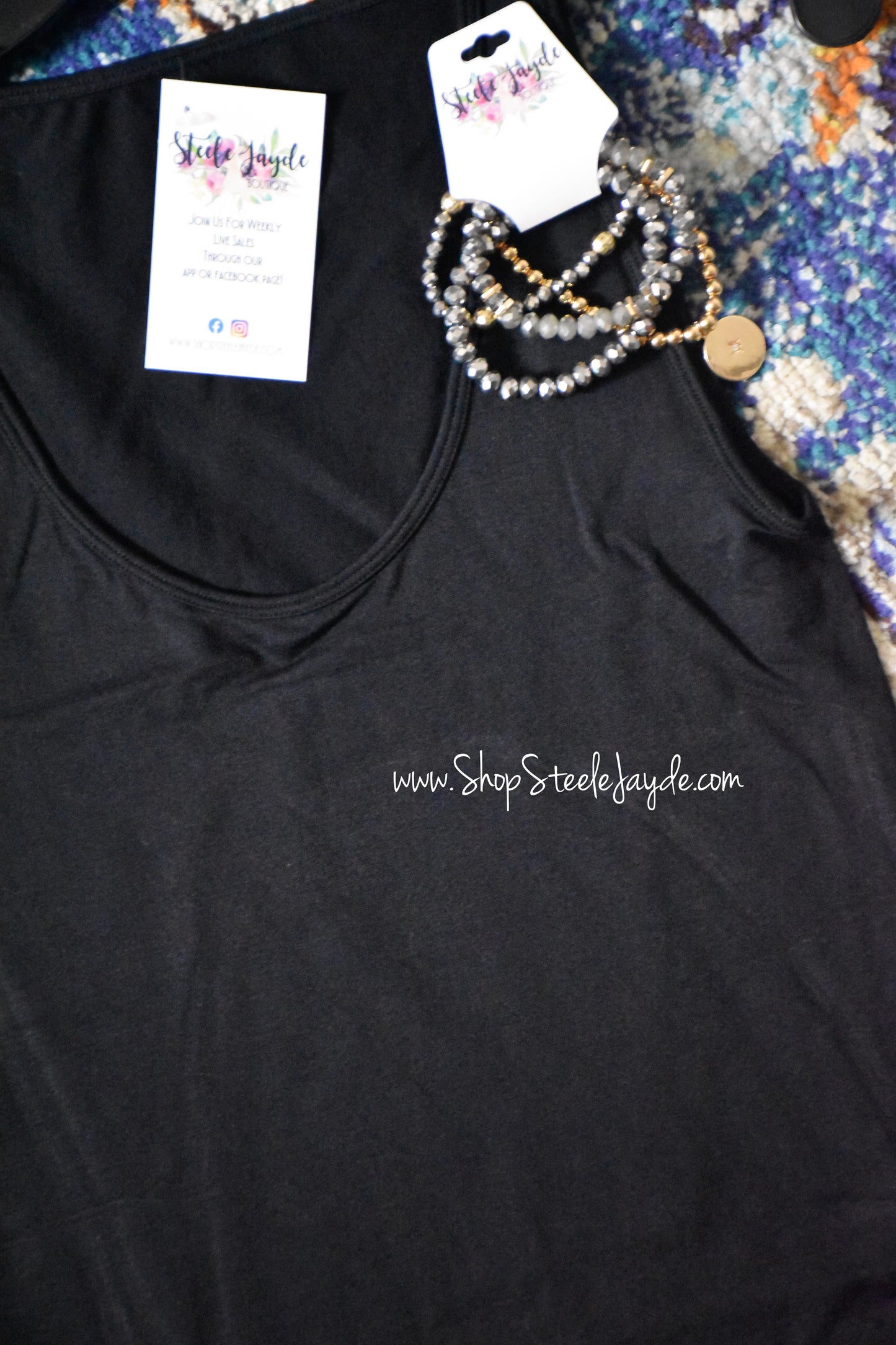 Ferguson Seamless Tank {Black}