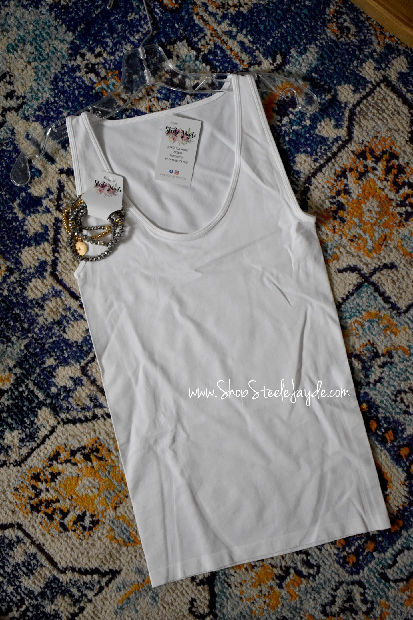 Ferguson Seamless Tank {White}