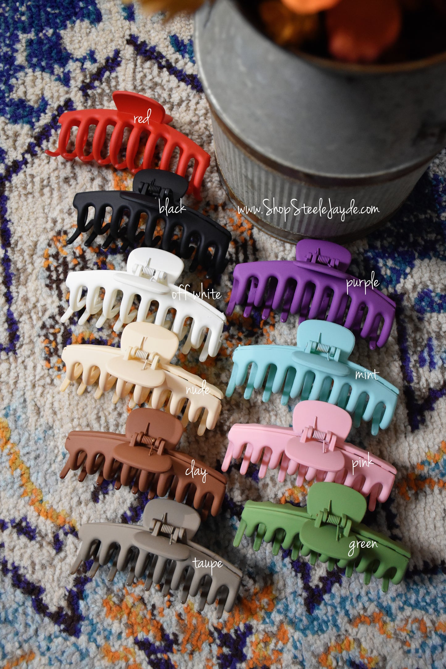 Emmett Must-Have Claw Clip {Multiple Colors}