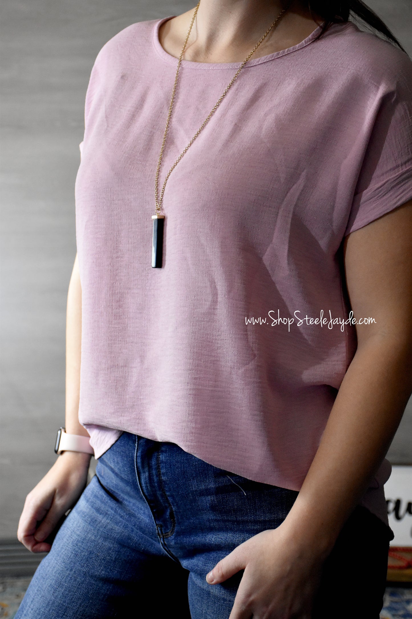 Stacey Business Casual Top {Orchid}
