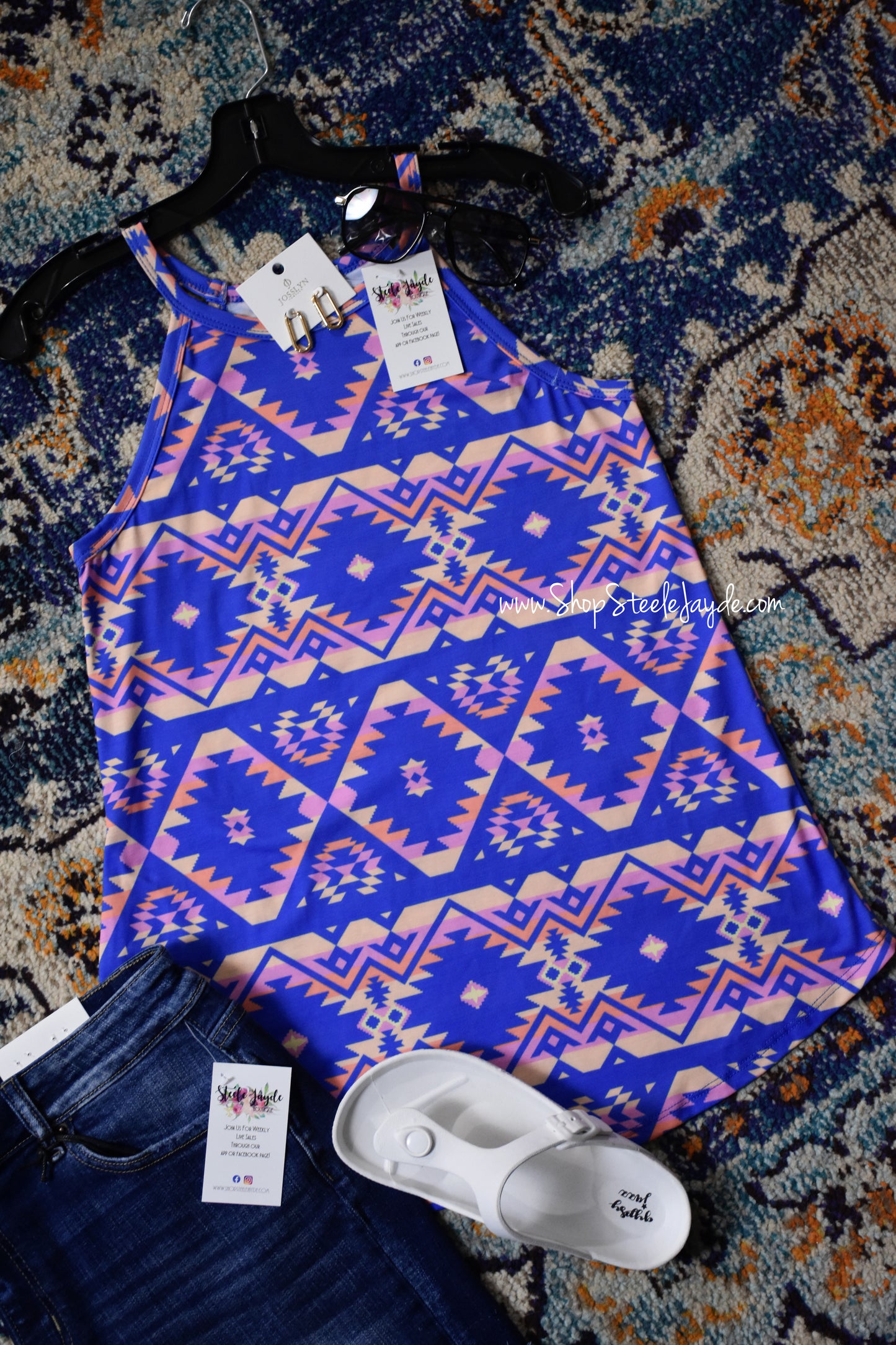 Bowser Aztec Top CLEARANCE