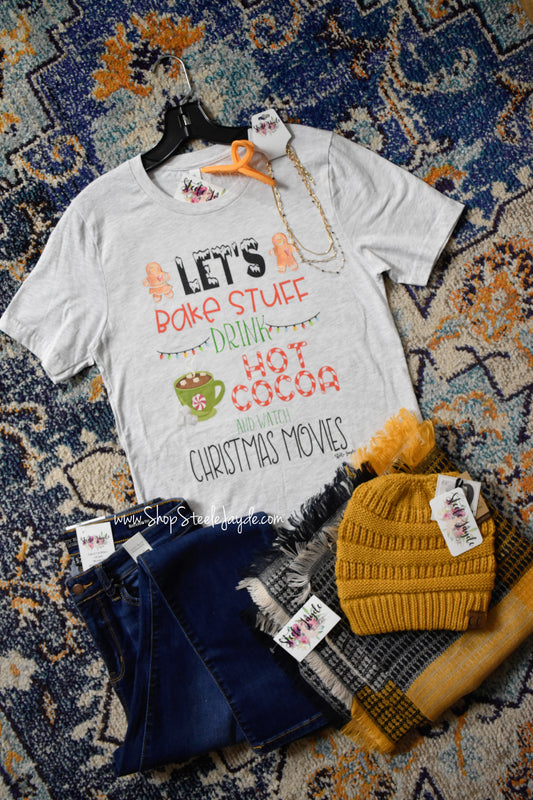 Let's Bake Stuff Graphic Tee CLEARANCE