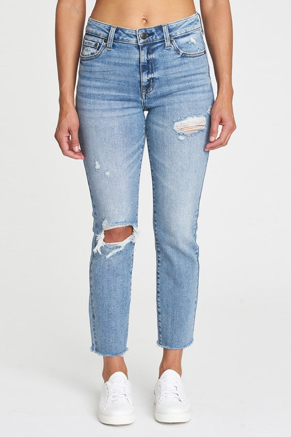 Nikki Stretch Straight Denim