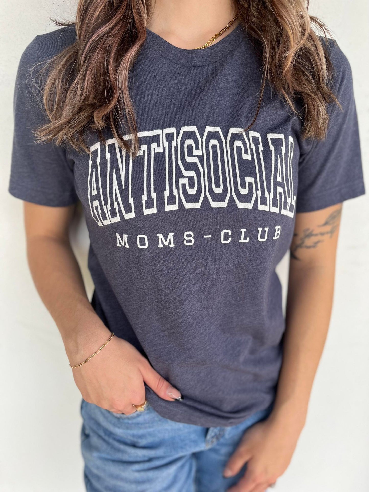 Antisocial Moms Club Graphic Tee