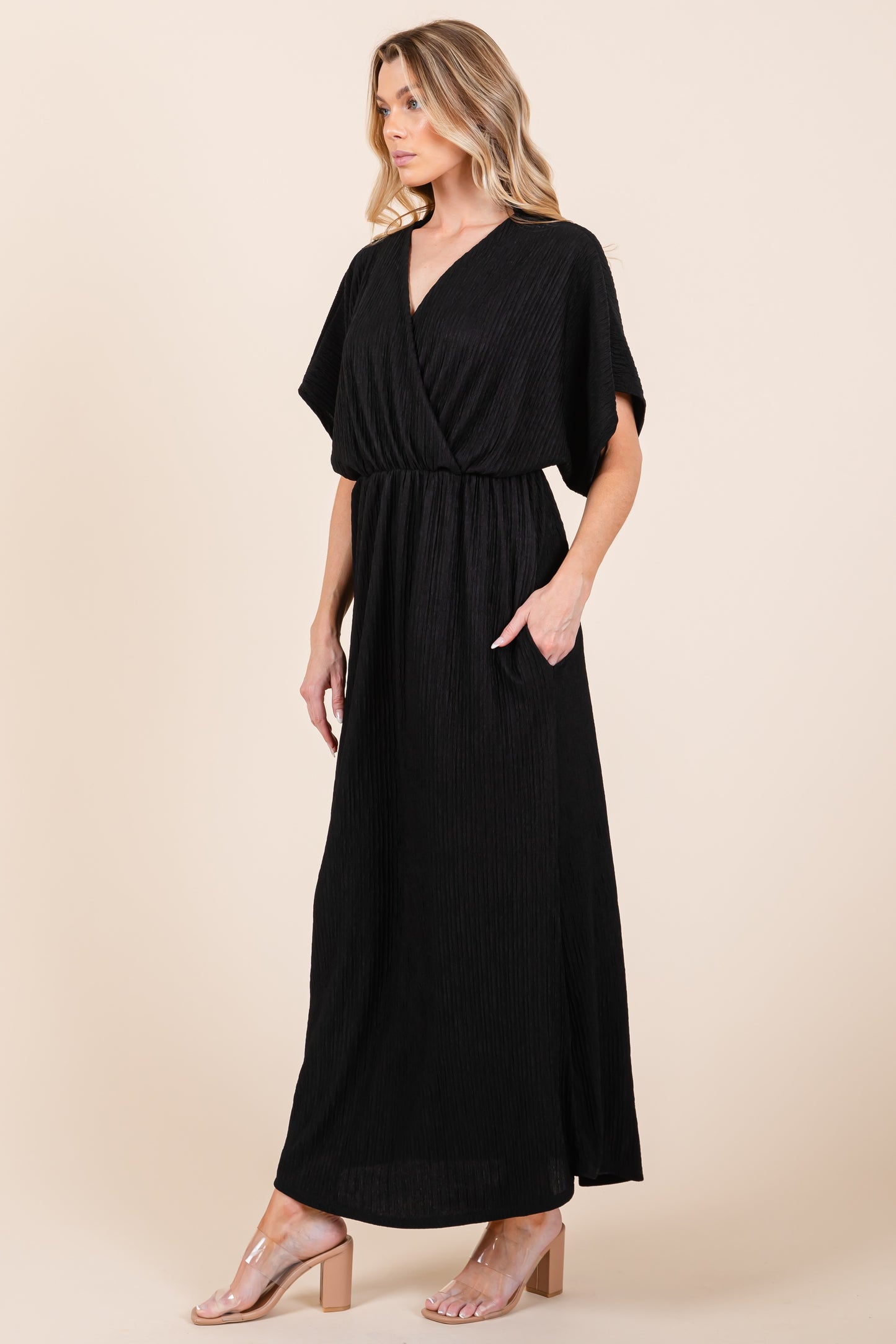 Rowan Textured Maxi Dress