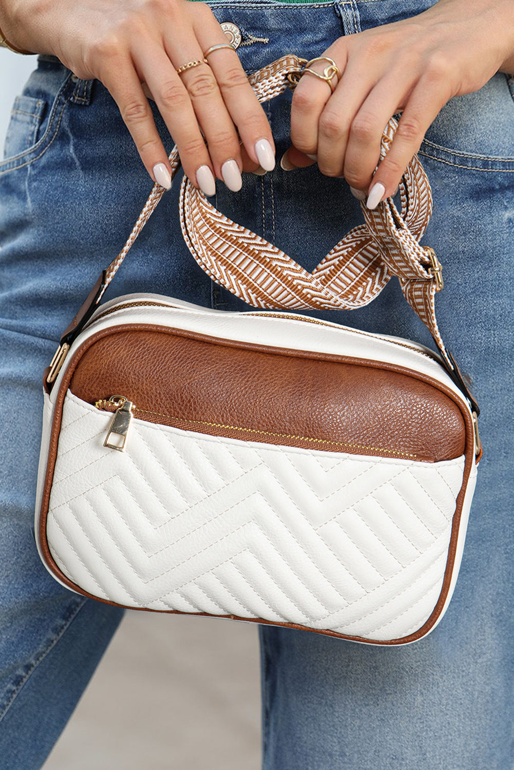 Josephine Quilted Crossbody Bag