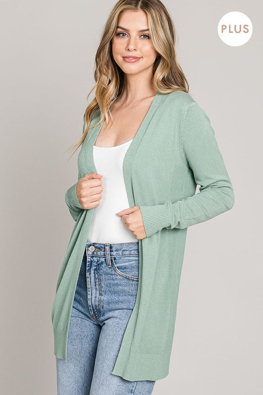Ellsworth Duster Cardigan {Dusty Mint}
