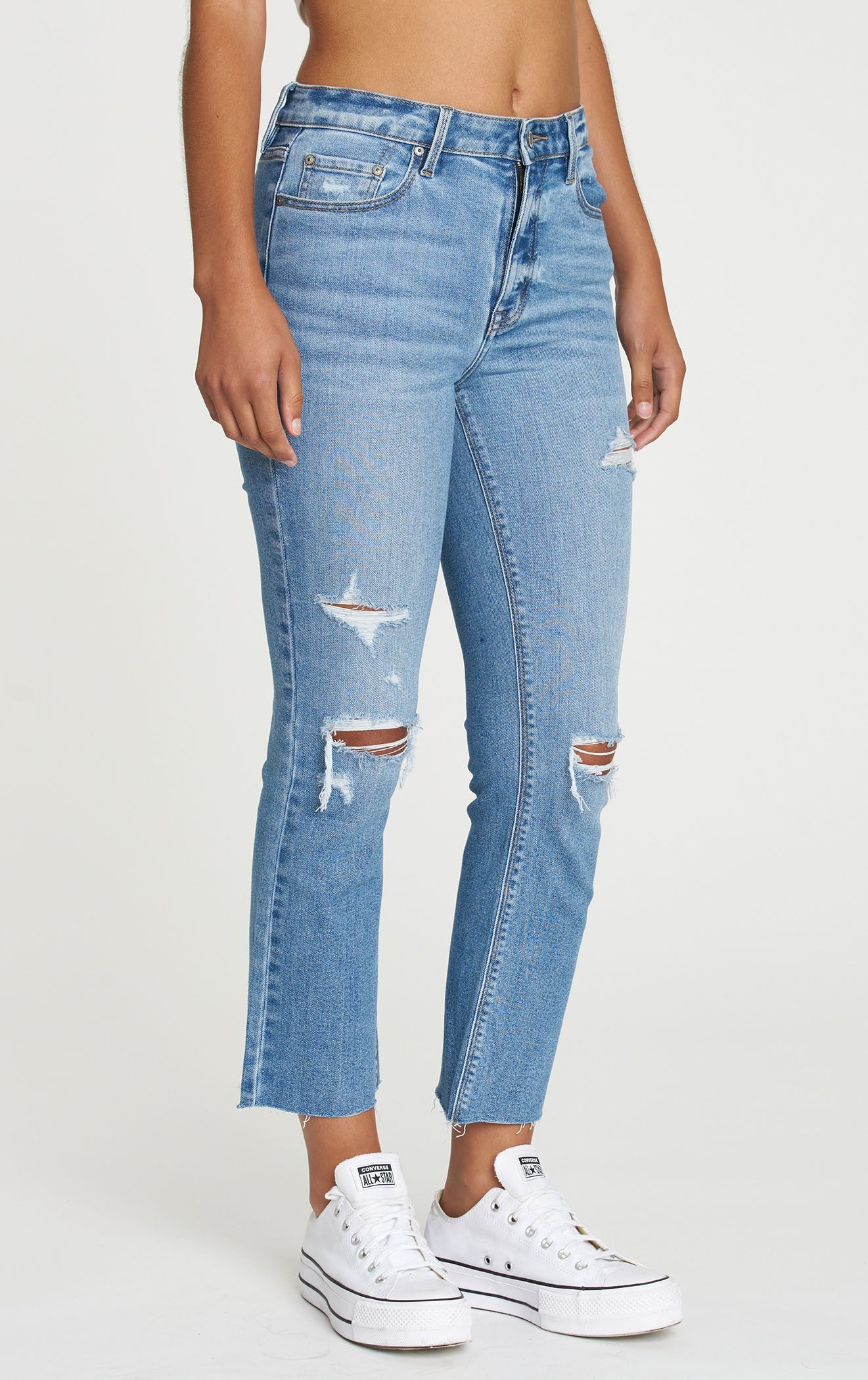 Emery Stretch Cropped Denim