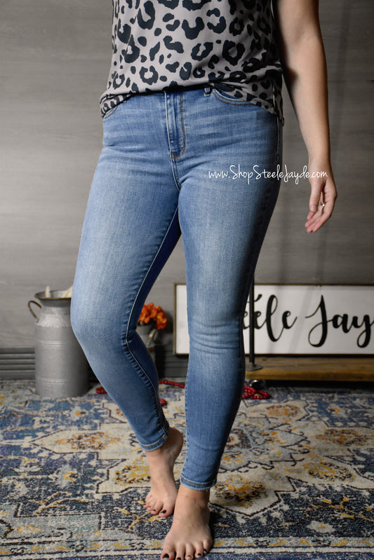 Claire Non-Distressed Vintage Stretch Denim