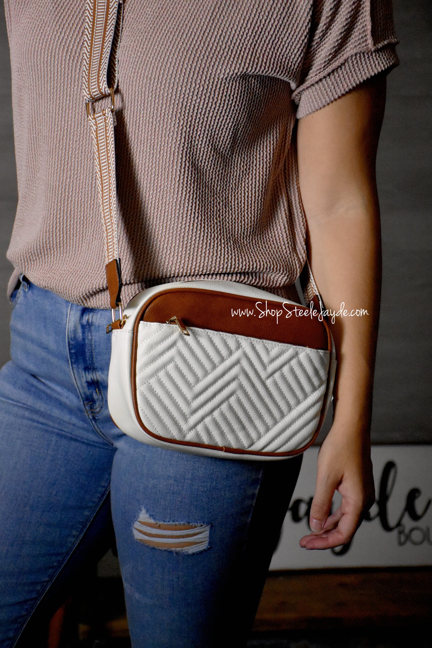 Josephine Quilted Crossbody Bag