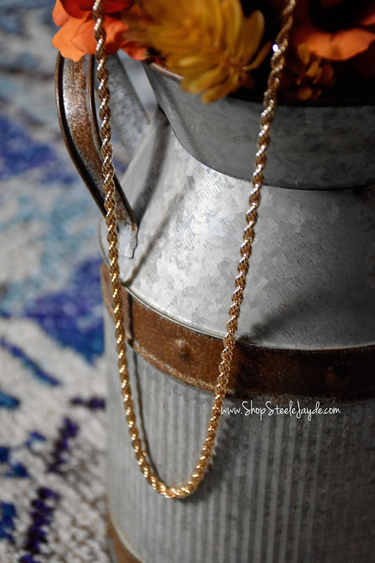 Andrea Classic Rope Chain Necklace