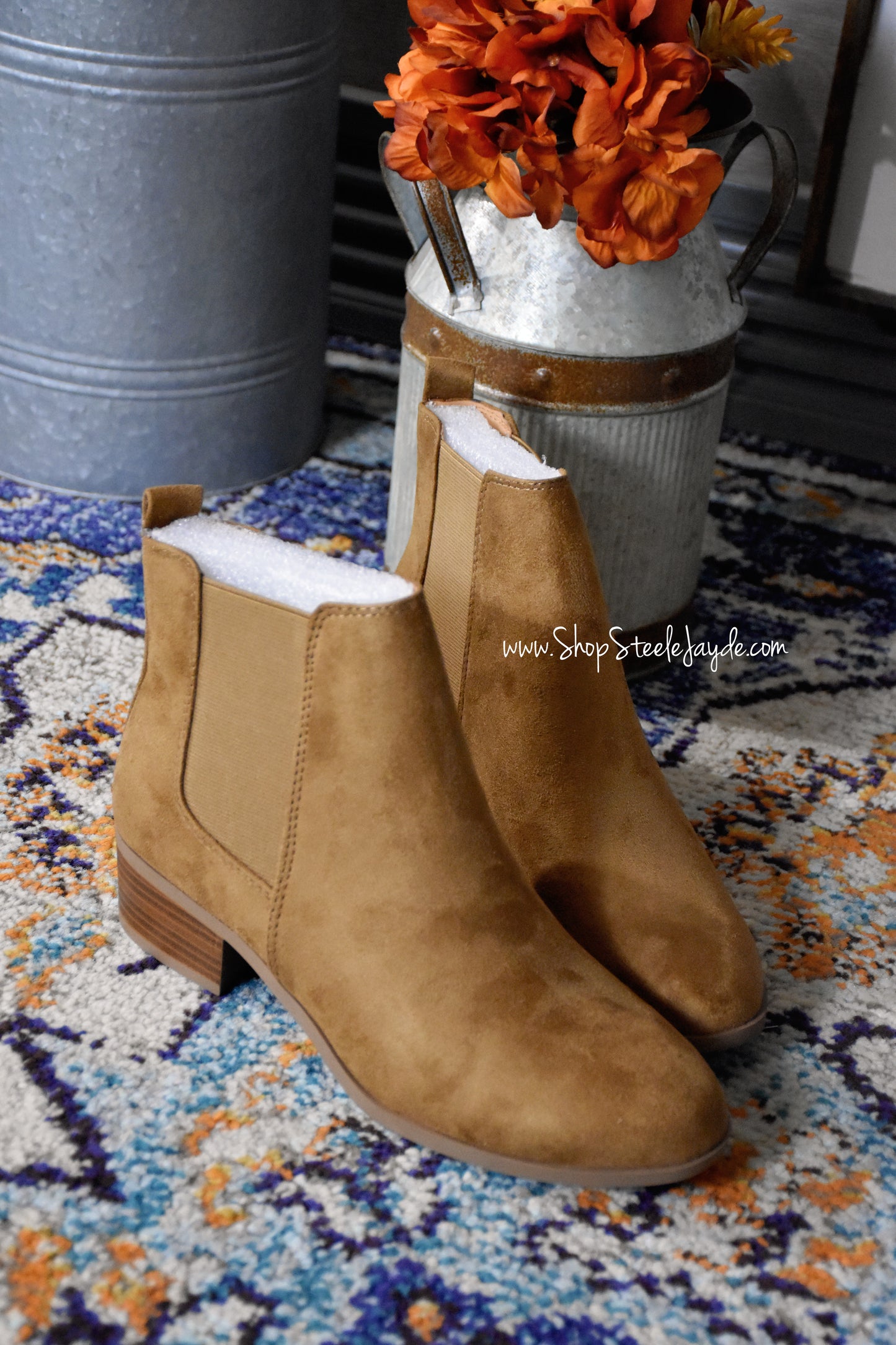 Chelsea Ankle Bootie {Light Coffee}