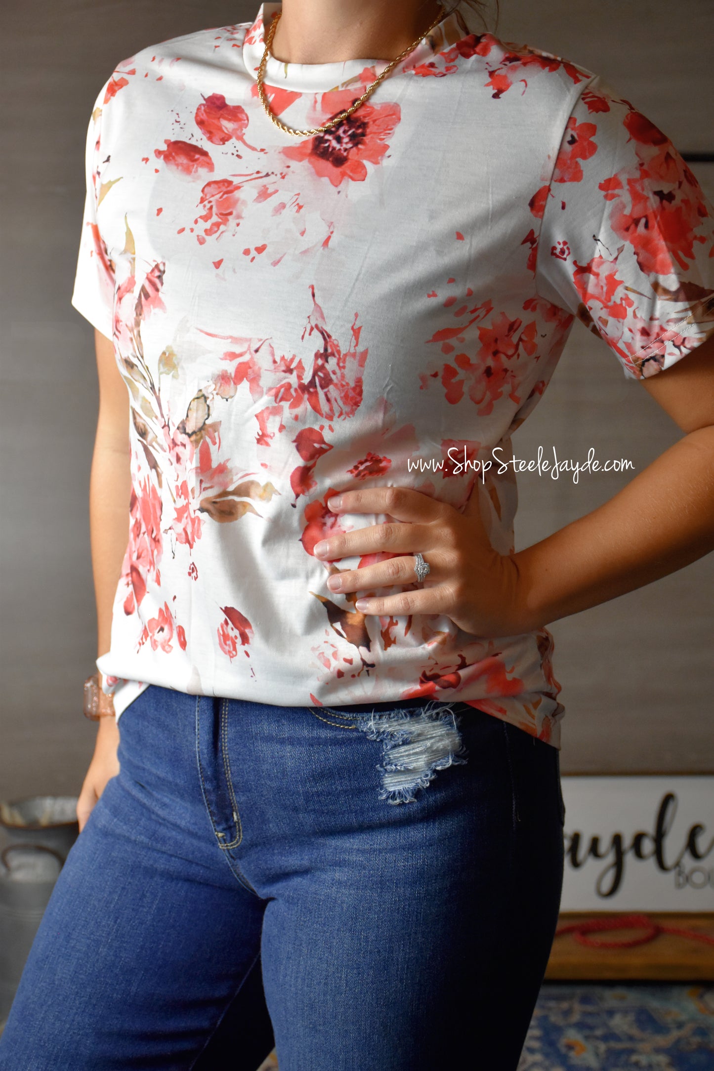 Blooming Floral Casual Top