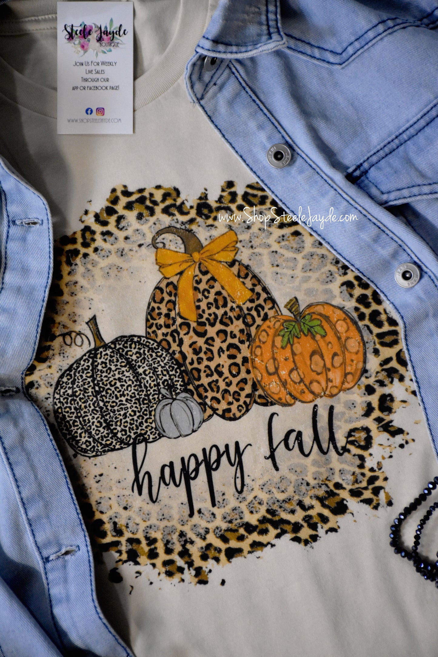 Happy Fall Pumpkin Graphic Tee