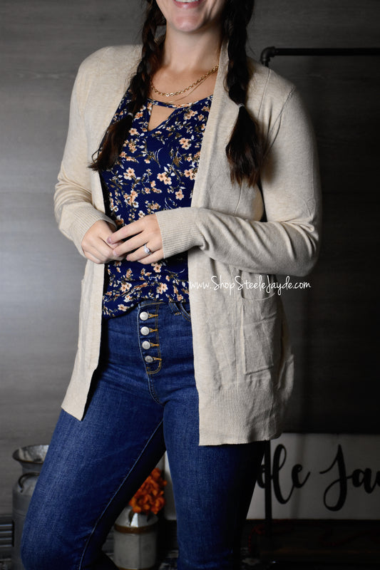 Miller Versatile Cardigan {Oatmeal}
