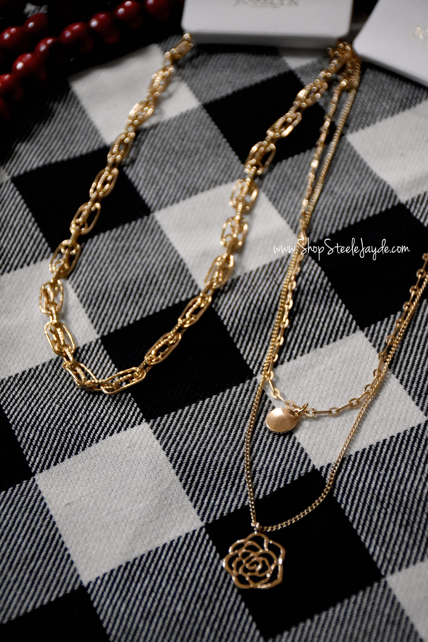 Link In Link Chain Necklace