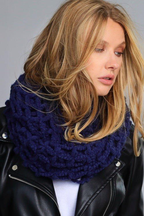 Net Infinity Scarf {Multiple Colors} CLEARANCE