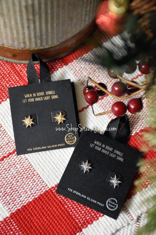 Starlight Burst Earrings {Multiple Colors}