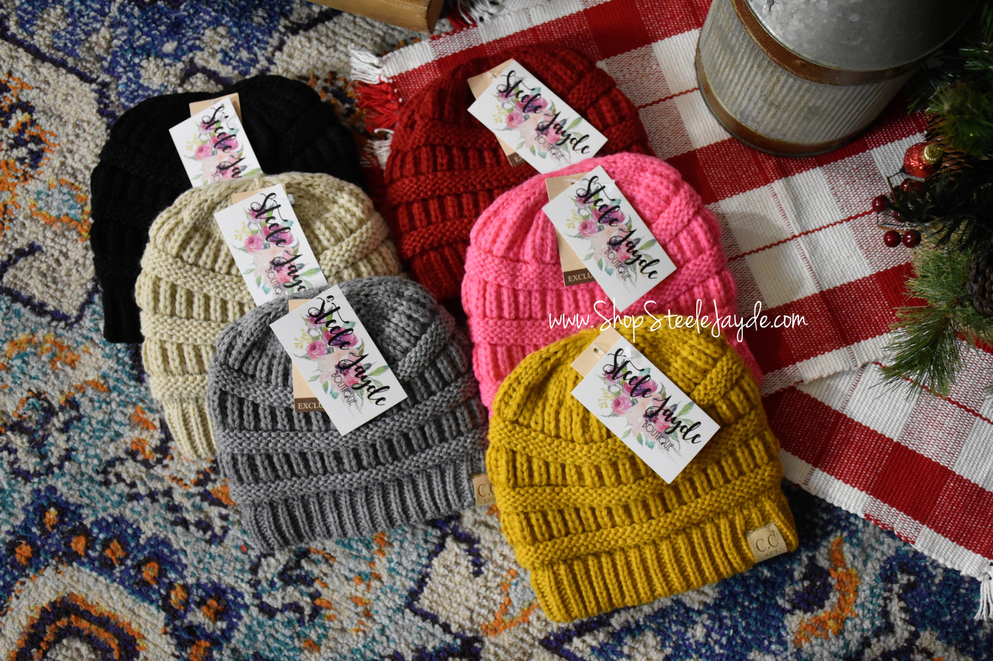 Kids Chenille Lined Beanie {Multiple Colors} CLEARANCE