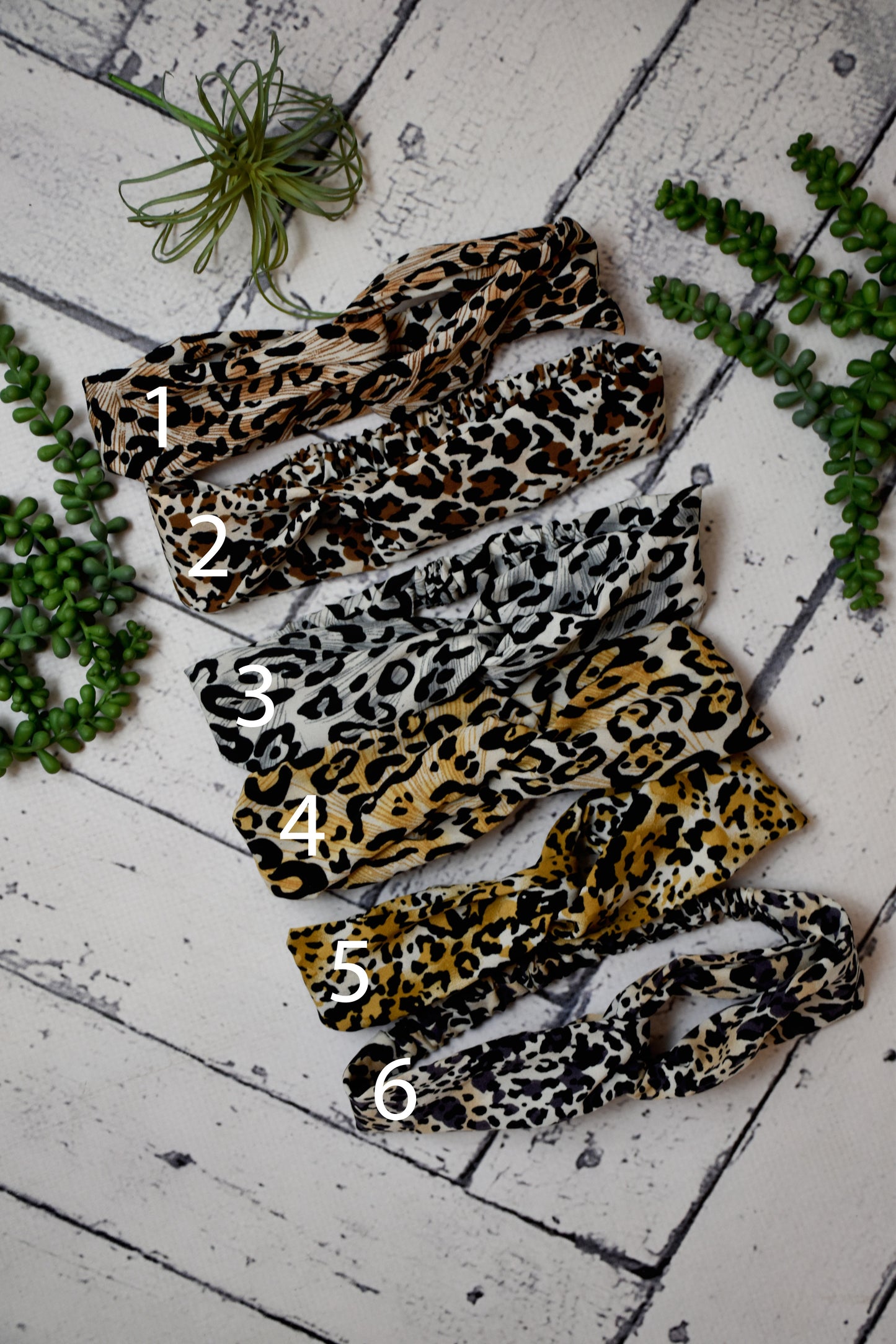 Leopard Turban Style Headwrap {Multiple Colors}