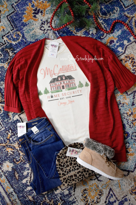 McCallisters Home Security Graphic Tee
