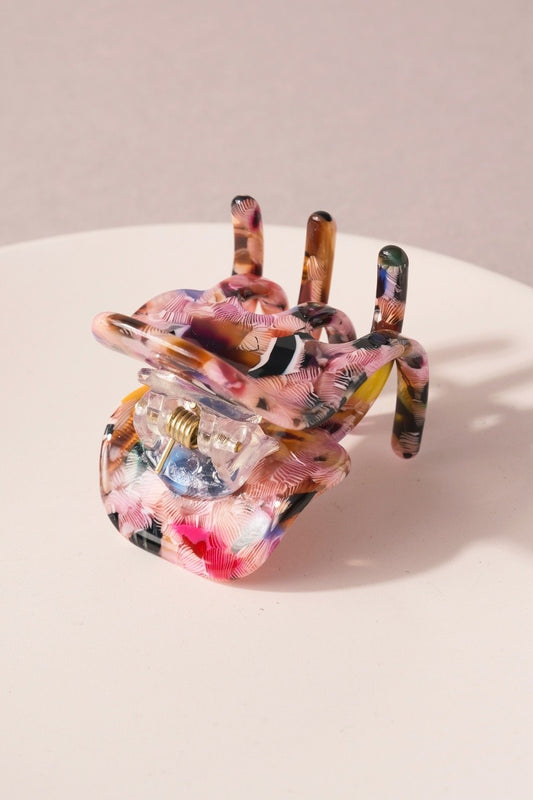 Mini Acrylic Blend Hair Clip