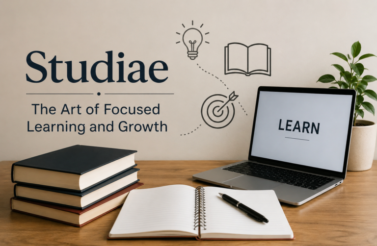 Studiae: Meaning, Principles, Benefits, and Practical Learning Methods