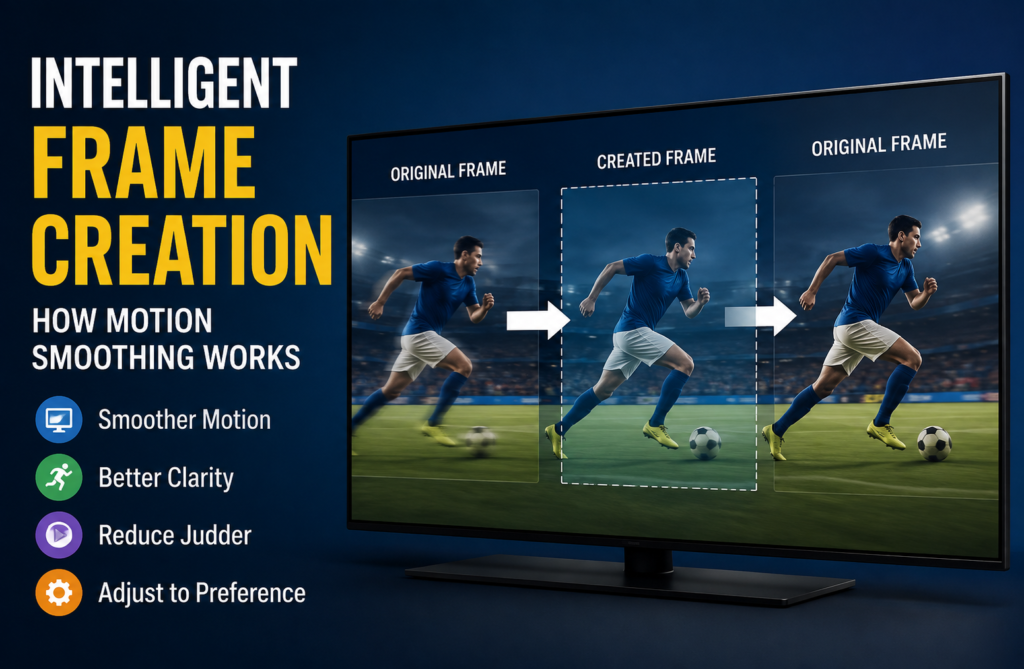 Intelligent Frame Creation: How Motion Smoothing Works