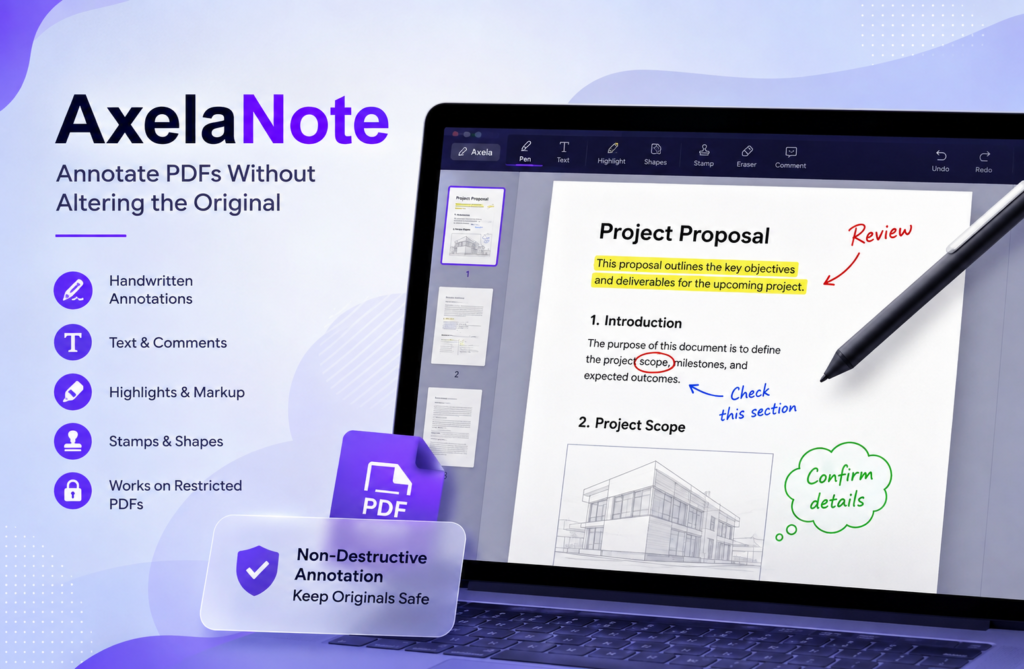 AxelaNote: A Practical Guide to PDF Annotation