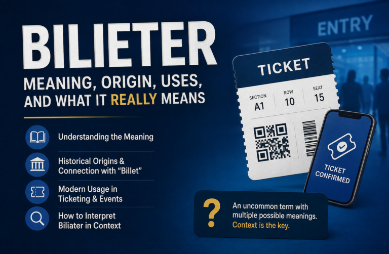 Bilieter: Meaning, Origin, Uses, and What It Really Means