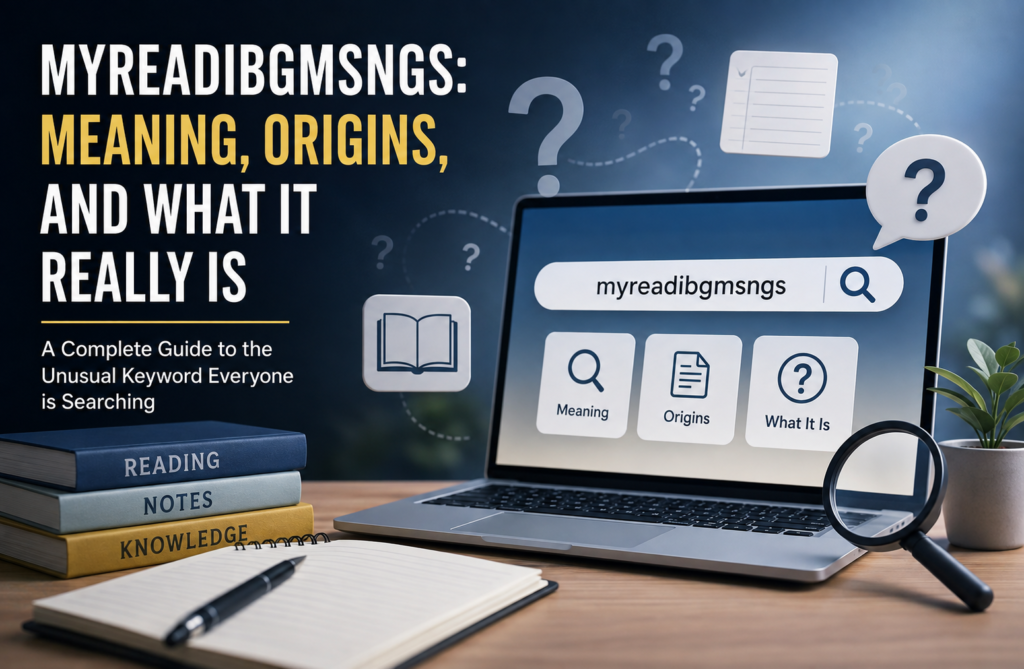 Myreadibgmsngs: Meaning, Origins, and What It Really Is